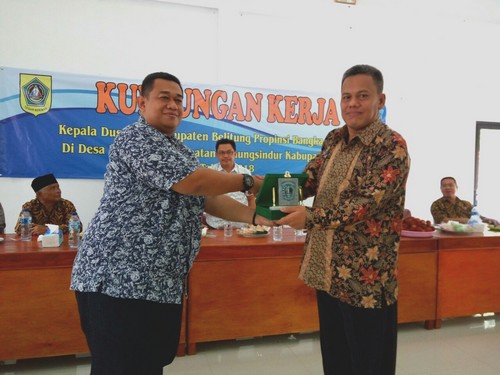 Kunjungan Kepala Dusun Kabupaten Bangka Belitung